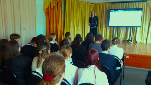 Посещение Ивановской средней общеобразовательной школы городского округа Ступино Московской области