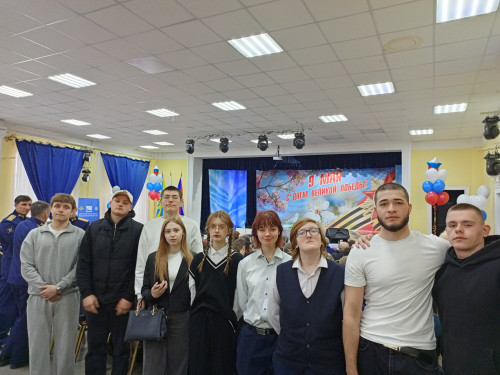 Посещение праздничного концерта «Цветущий май, Победный май!», посвященного 80-летию Победы в Великой Отечественной войне